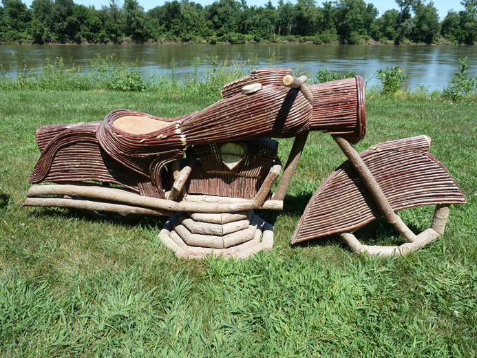 A Classic American Cruiser—Twig Sculpture from TwigFactory